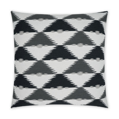 D.V. KAP HOME   22" x 22" Outdoor Duality Pillow - Domino Geometric, Transitional    - OD-416-D-2222
