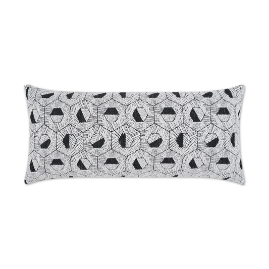 D.V. KAP HOME   12" x 24" Outdoor Alakay Lumbar Pillow Geometric, Modern    - OD-419-1224