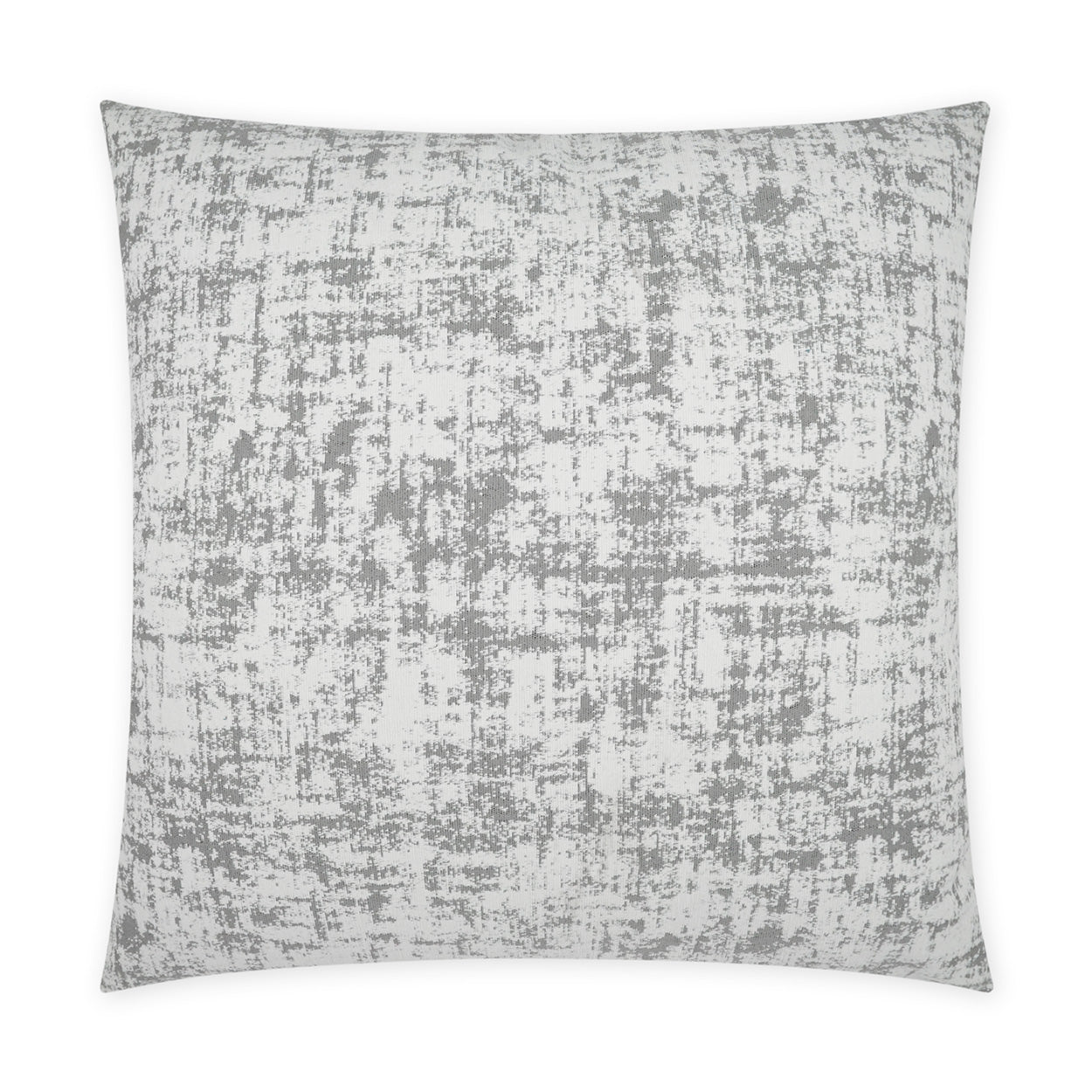 D.V. KAP HOME   22" x 22" Outdoor Bluff Pillow - Grey Textured, Transitional, Abstract     - OD-448-G-2222