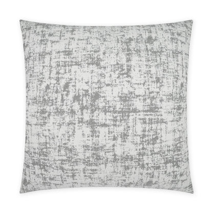 D.V. KAP HOME   22" x 22" Outdoor Bluff Pillow - Grey Textured, Transitional, Abstract     - OD-448-G-2222