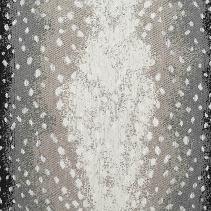 D.V. KAP HOME   22" x 22" Outdoor Cerbiatta Pillow - Onyx Animal, Traditional     - OD-452-O-2222