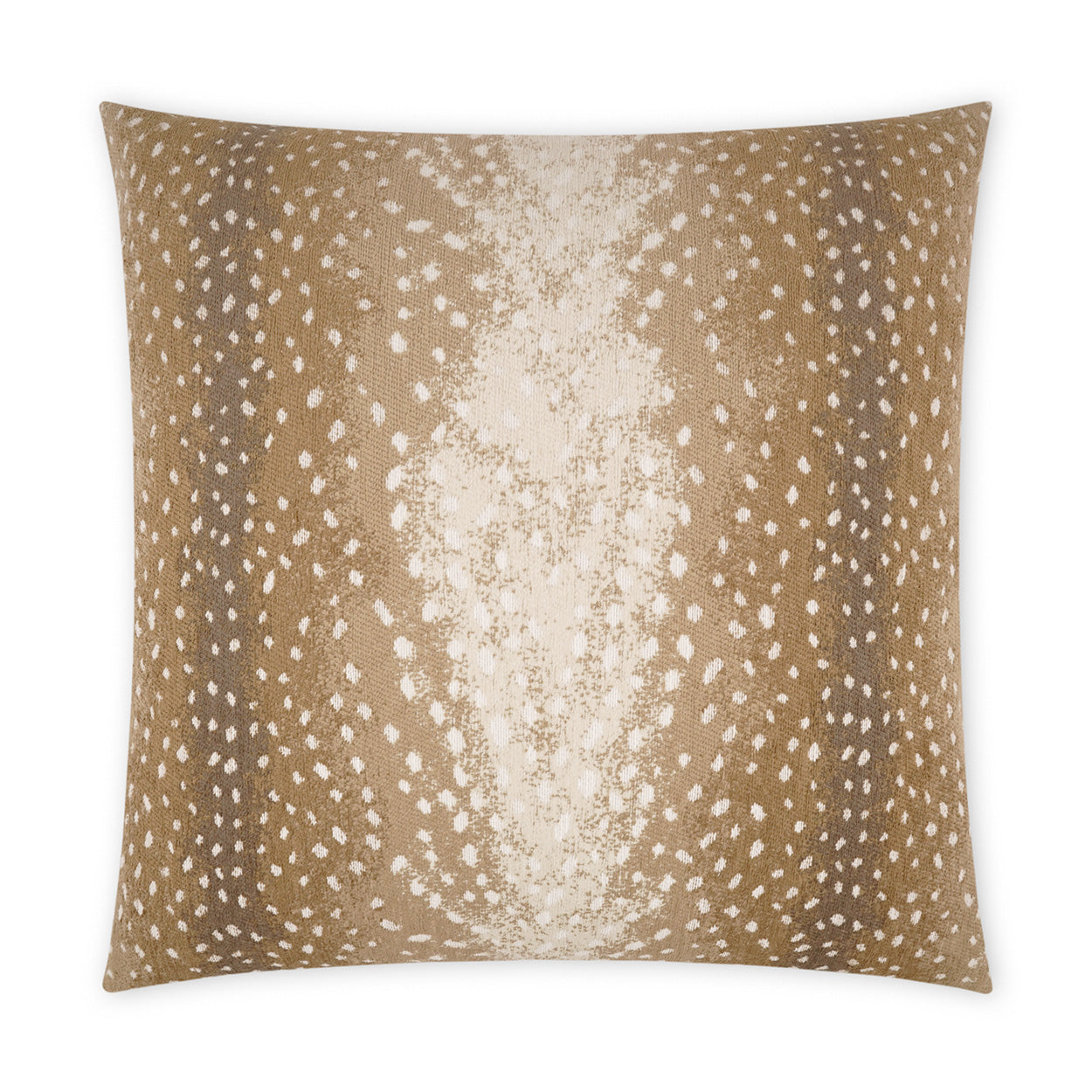 D.V. KAP HOME   22" x 22" Outdoor Cerbiatta Pillow - Sisal Animal, Traditional     - OD-452-S-2222