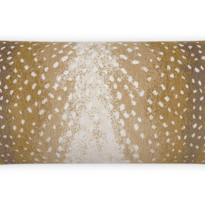 D.V. KAP HOME   12" x 24" Outdoor Cerbiatta Lumbar Pillow - Sisal Animal, Traditional     - OD-453-S-1224