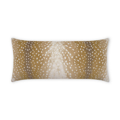 D.V. KAP HOME   12" x 24" Outdoor Cerbiatta Lumbar Pillow - Sisal Animal, Traditional     - OD-453-S-1224