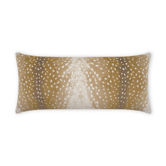 D.V. KAP HOME   12" x 24" Outdoor Cerbiatta Lumbar Pillow - Sisal Animal, Traditional     - OD-453-S-1224
