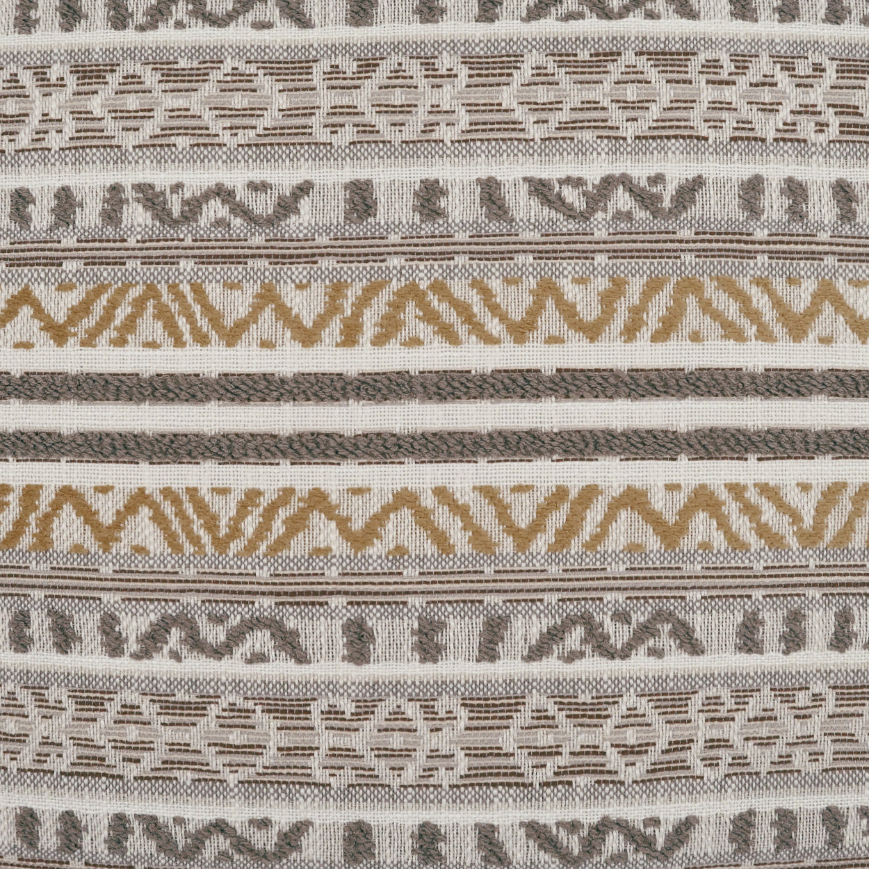 D.V. KAP HOME   22" x 22" Outdoor Motiva Pillow - Birch Global, Farmhouse, Stripes    - OD-456-B-2222