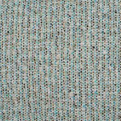 D.V. KAP HOME   22" x 22" Outdoor Particle Pillow - Blue Textured, Farmhouse, Stripes    - OD-459-B-2222