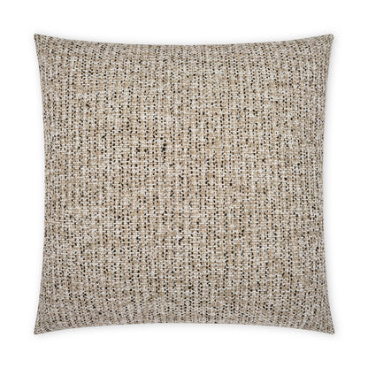 D.V. KAP HOME   22" x 22" Outdoor Particle Pillow - Pepper Textured, Farmhouse, Stripes    - OD-459-P-2222