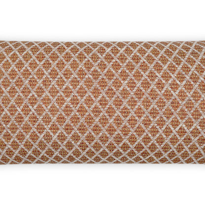 D.V. KAP HOME   12" x 24" Outdoor Ambree Lumbar Pillow - Adobe Traditional    - OD-462-A-1224