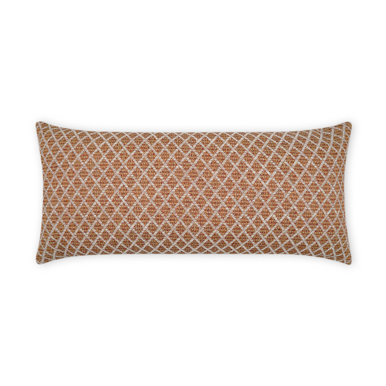 D.V. KAP HOME   12" x 24" Outdoor Ambree Lumbar Pillow - Adobe Traditional    - OD-462-A-1224