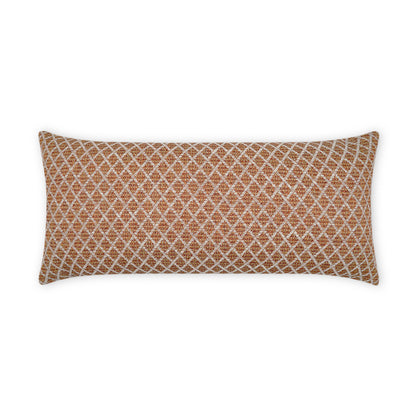 D.V. KAP HOME   12" x 24" Outdoor Ambree Lumbar Pillow - Adobe Traditional    - OD-462-A-1224
