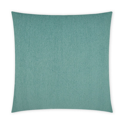 D.V. KAP HOME   22" x 22" Outdoor Justify Pillow - Pool Chevron, Solid    - OD-465-P-2222