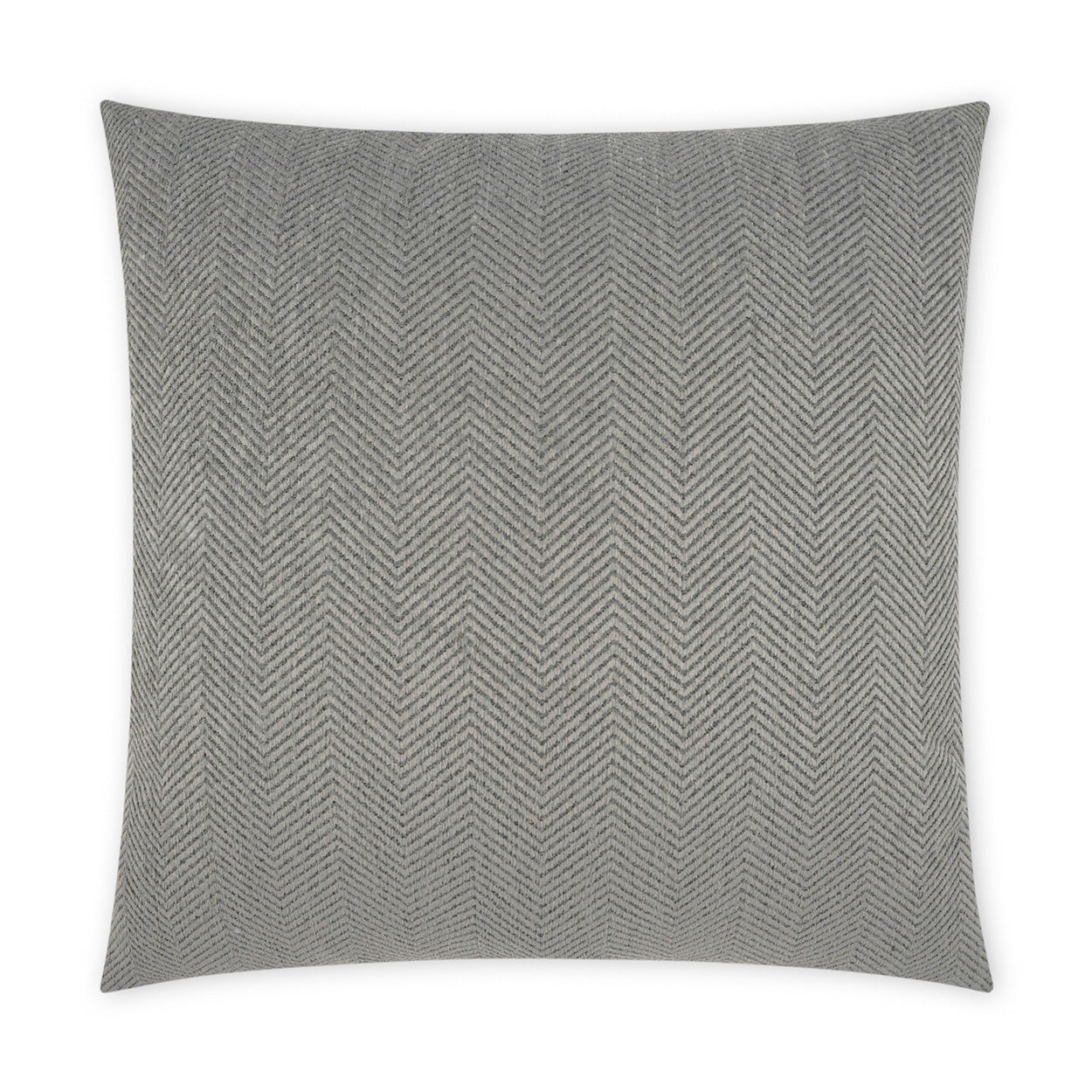 D.V. KAP HOME   22" x 22" Outdoor Justify Pillow - Slate Chevron, Solid    - OD-465-S-2222
