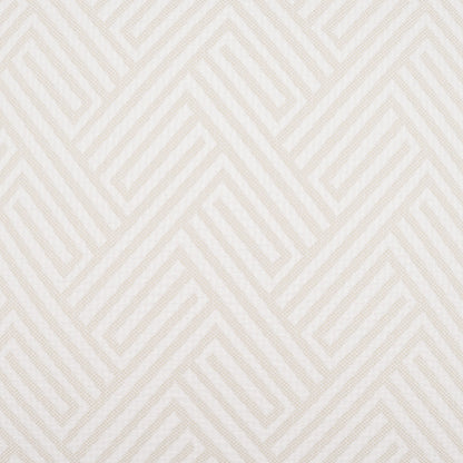 D.V. KAP HOME   22" x 22" Outdoor Mandros Pillow - Ivory Chevron, Geometric, Traditional    - OD-475-I-2222