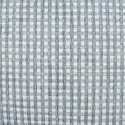 D.V. KAP HOME   22" x 22" Outdoor Heart Stone Pillow - Blue Farmhouse, Beach    - OD-479-B-2222