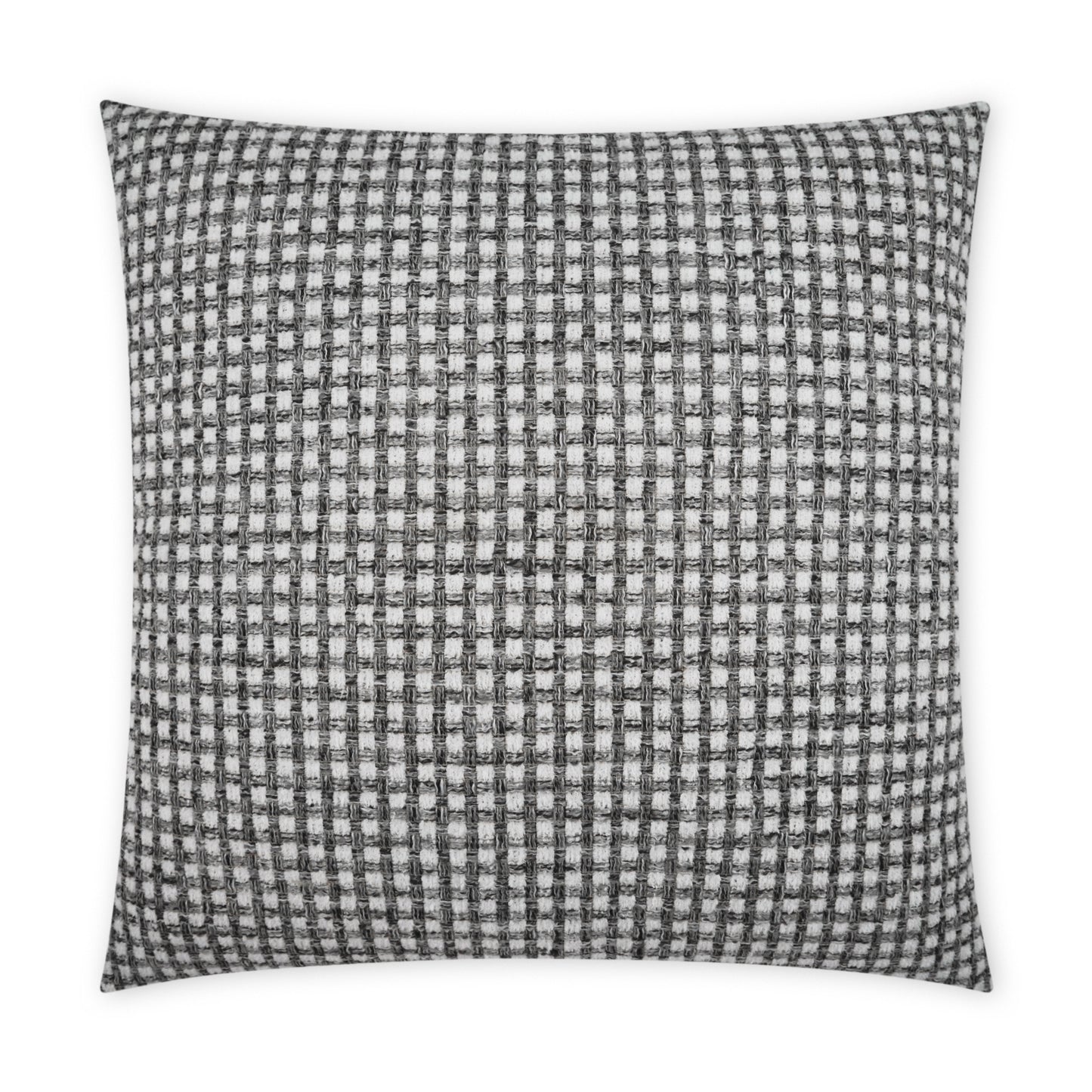 D.V. KAP HOME   22" x 22" Outdoor Heart Stone Pillow - Grey Farmhouse, Beach    - OD-479-G-2222