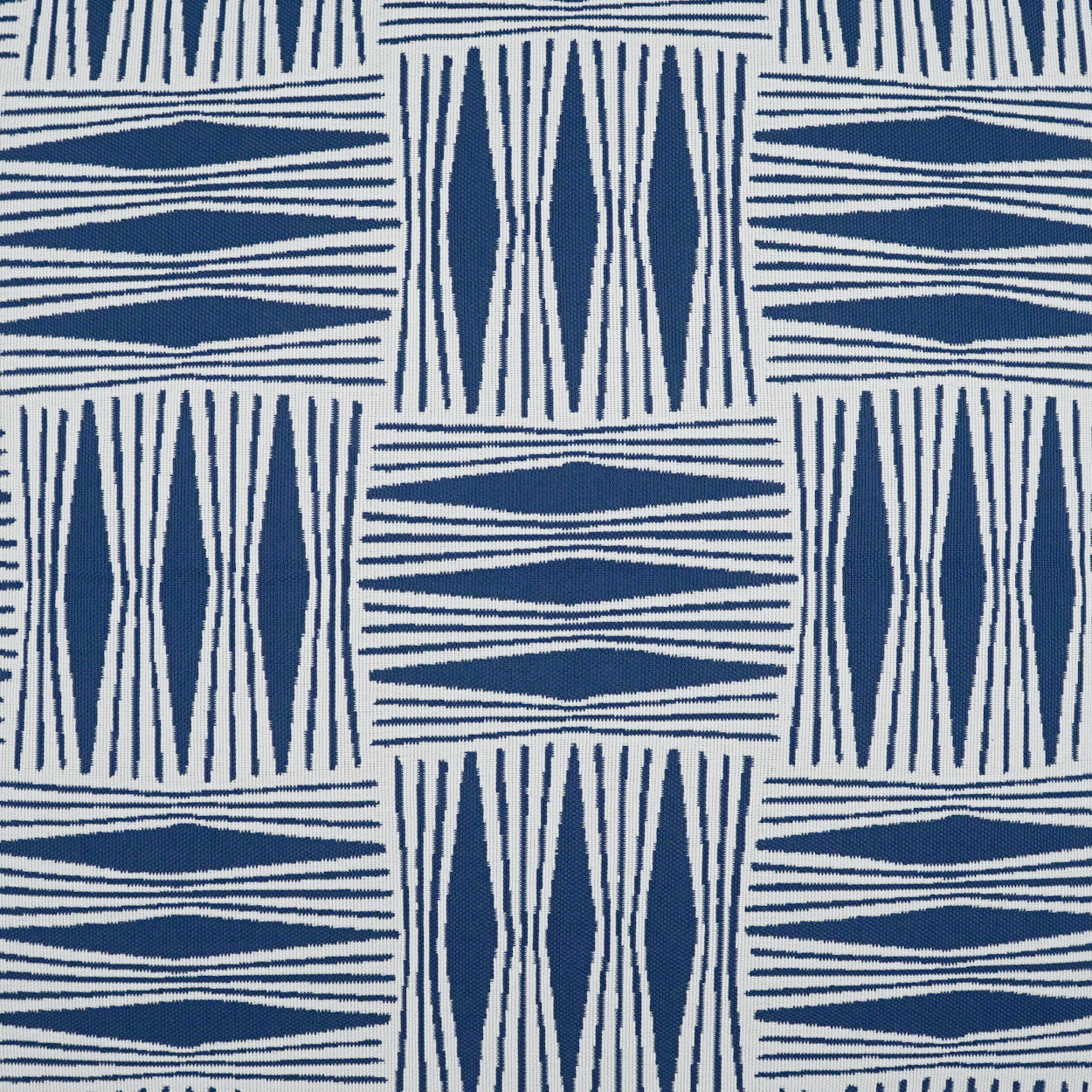 D.V. KAP HOME   22" x 22" Outdoor Kizomba Pillow - Blue Global, Geometric    - OD-481-B-2222