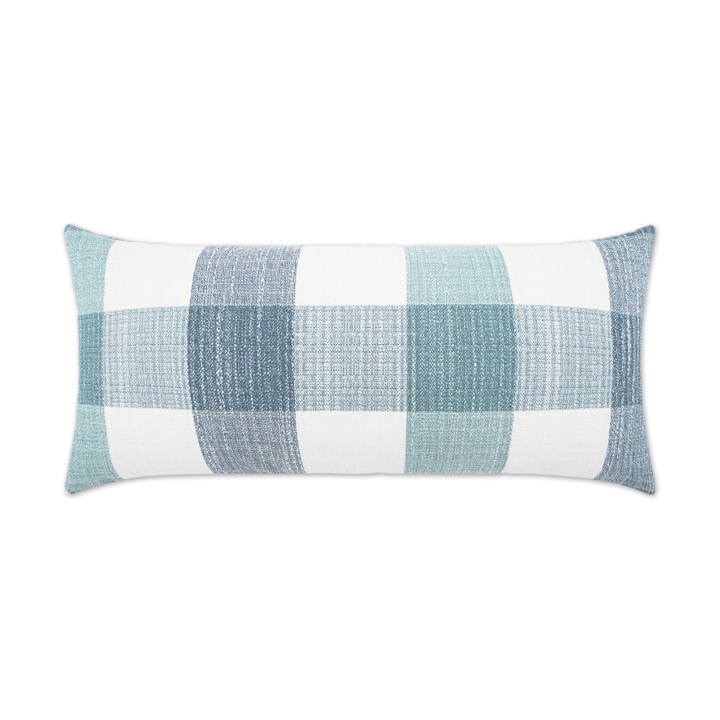 D.V. KAP HOME   12" x 24" Outdoor Farmhouse Lumbar Pillow - Spa Farmhouse, Western Chic    - OD-488-S-1224