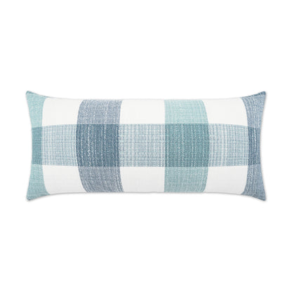 D.V. KAP HOME   12" x 24" Outdoor Farmhouse Lumbar Pillow - Spa Farmhouse, Western Chic    - OD-488-S-1224