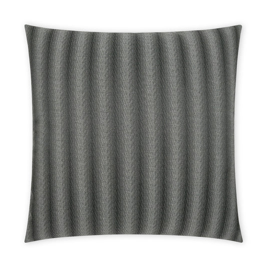 D.V. KAP HOME   22" x 22" Outdoor Kataran Pillow Transitional, Stripes    - OD-493-2222