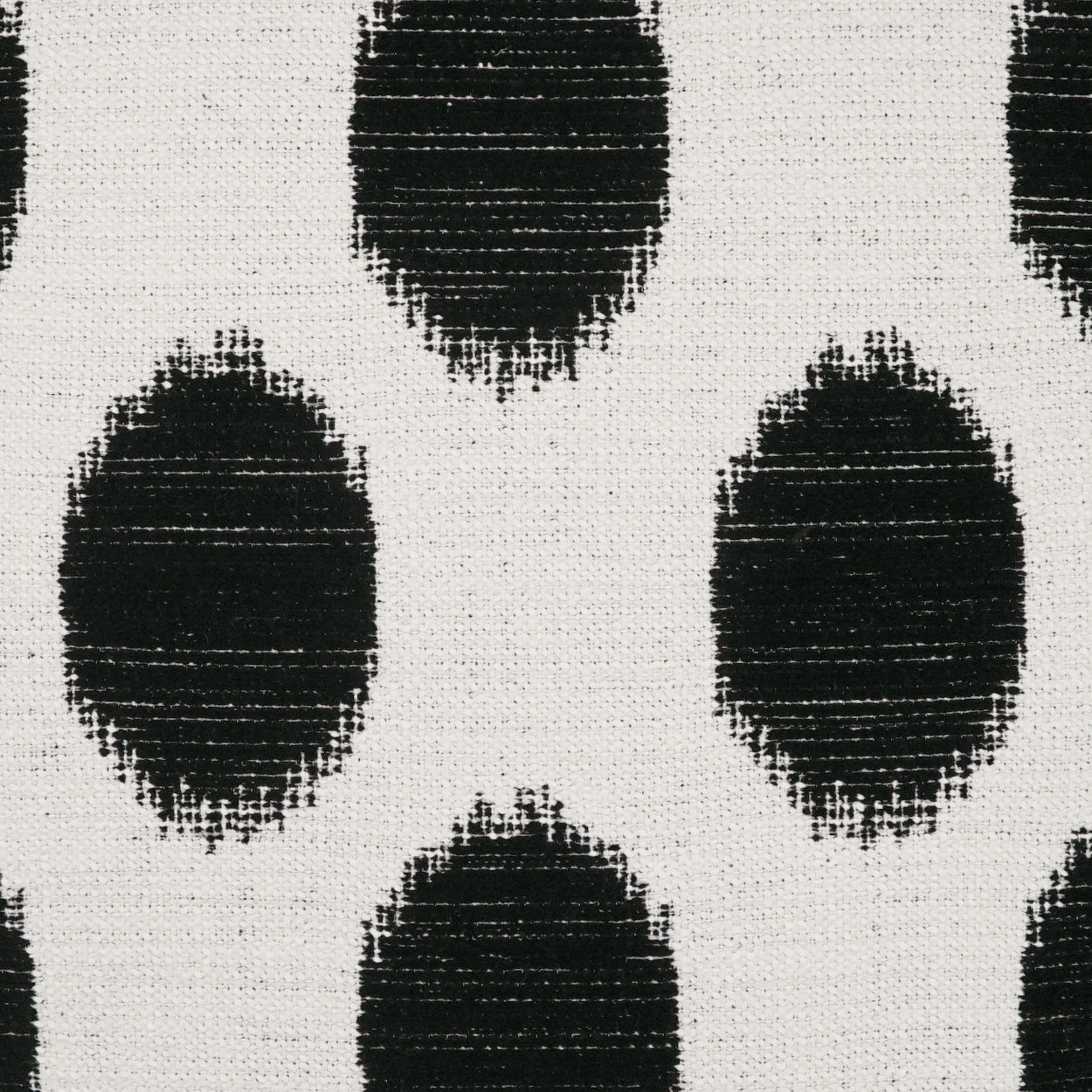 D.V. KAP HOME   22" x 22" Outdoor Vianella Pillow - Tuxedo Circular - Dots, Transitional    - OD-501-T-2222