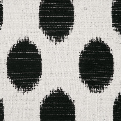 D.V. KAP HOME   22" x 22" Outdoor Vianella Pillow - Tuxedo Circular - Dots, Transitional    - OD-501-T-2222