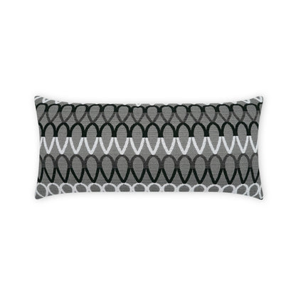 D.V. KAP HOME   12" x 24" Outdoor Lozenge Lumbar Pillow Traditional, Geometric     - OD-510-1224