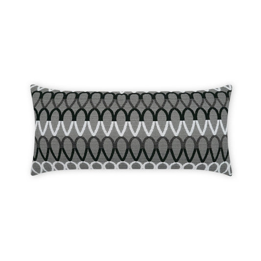 D.V. KAP HOME   12" x 24" Outdoor Lozenge Lumbar Pillow Traditional, Geometric     - OD-510-1224