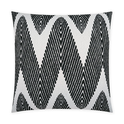 D.V. KAP HOME   22" x 22" Outdoor Spire Pillow Chevron, Transitional, Global    - OD-511-2222