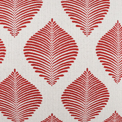 D.V. KAP HOME   22" x 22" Outdoor Palmero Pillow - Red Global, Floral    - OD-512-R-2222