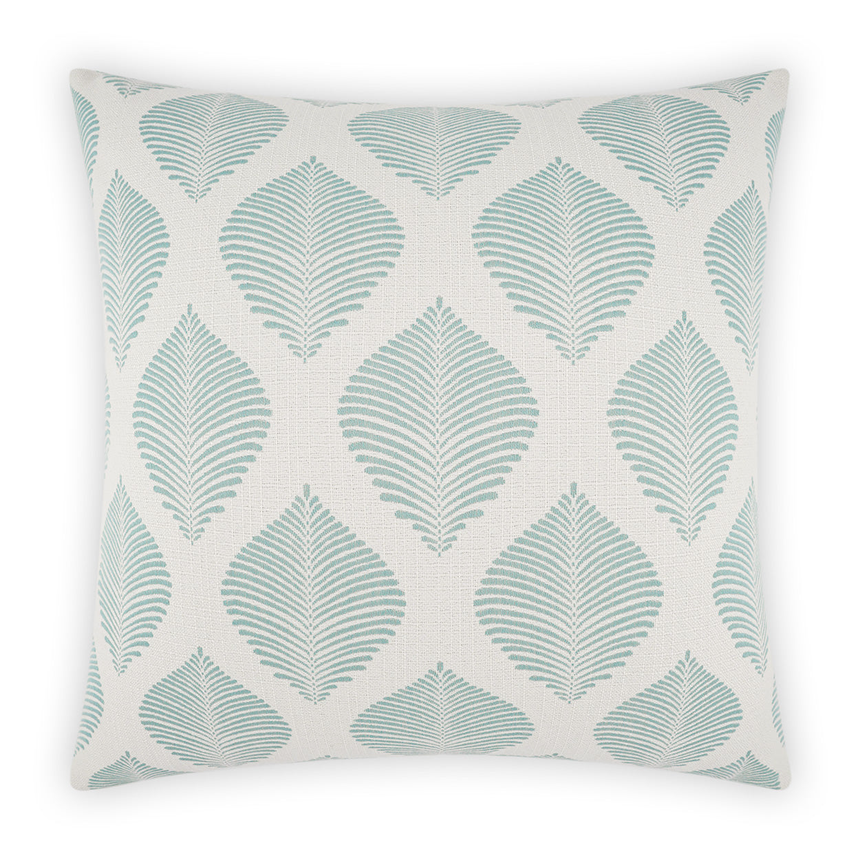 D.V. KAP HOME   22" x 22" Outdoor Palmero Pillow - Spa Global, Floral    - OD-512-S-2222