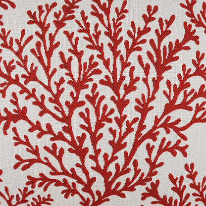 D.V. KAP HOME   22" x 22" Outdoor Peggy Pillow - Red Beach    - OD-514-R-2222