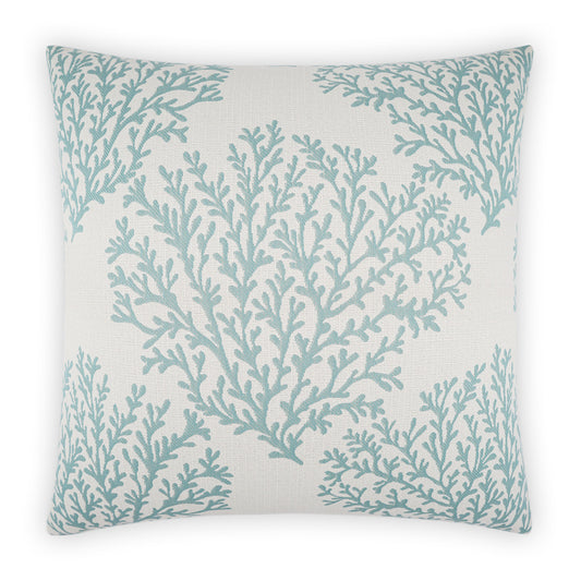 D.V. KAP HOME   22" x 22" Outdoor Peggy Pillow - Spa Beach    - OD-514-S-2222