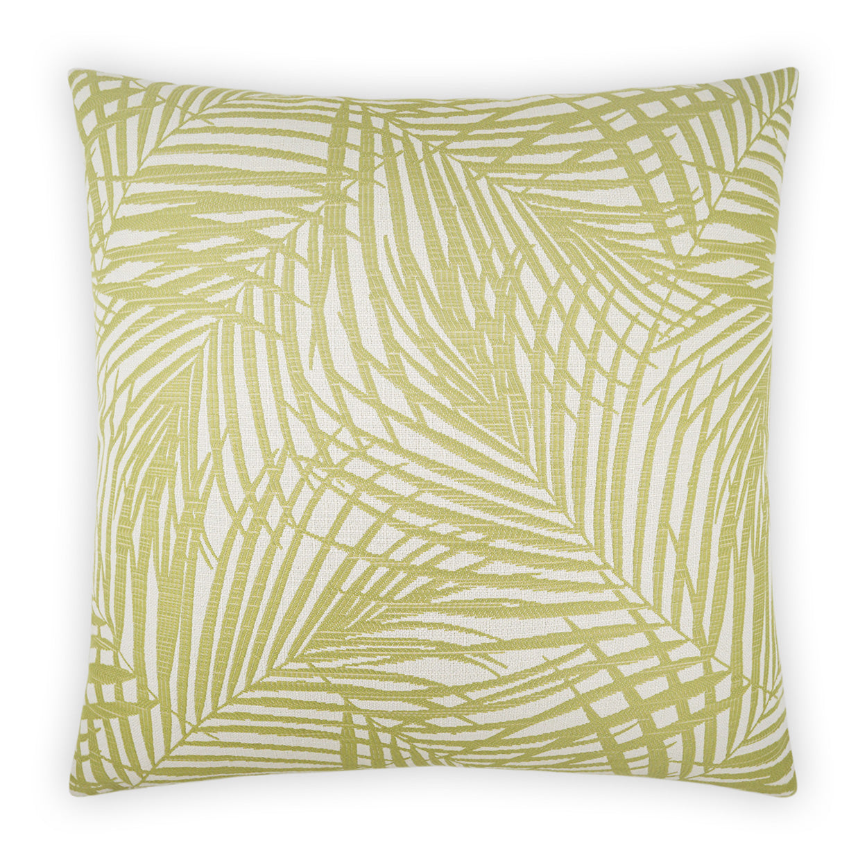D.V. KAP HOME   22" x 22" Outdoor Prudy Pillow - Green Floral, Beach    - OD-520-G-2222