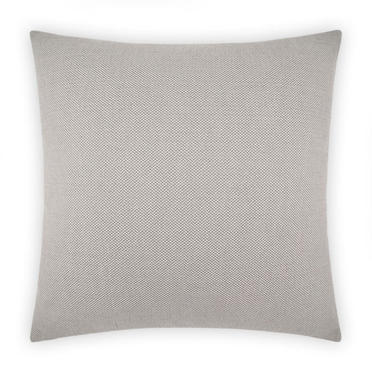 D.V. KAP HOME   22" x 22" Outdoor Pyke Pillow - Ash Solid, Chevron    - OD-522-A-2222