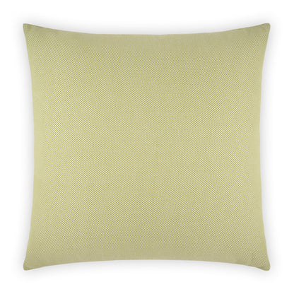 D.V. KAP HOME   22" x 22" Outdoor Pyke Pillow - Green Solid, Chevron    - OD-522-G-2222