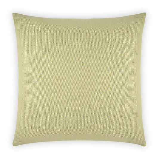 D.V. KAP HOME   22" x 22" Outdoor Pyke Pillow - Green Solid, Chevron    - OD-522-G-2222