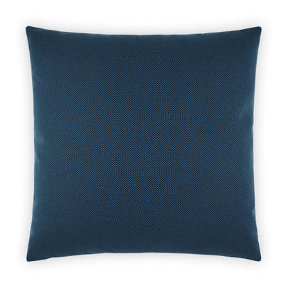 D.V. KAP HOME   22" x 22" Outdoor Pyke Pillow - Navy Solid, Chevron    - OD-522-N-2222