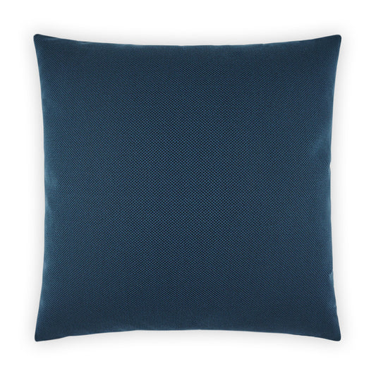 D.V. KAP HOME   22" x 22" Outdoor Pyke Pillow - Navy Solid, Chevron    - OD-522-N-2222