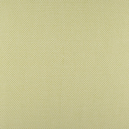 Close-up of yellow herringbone woven fabric.