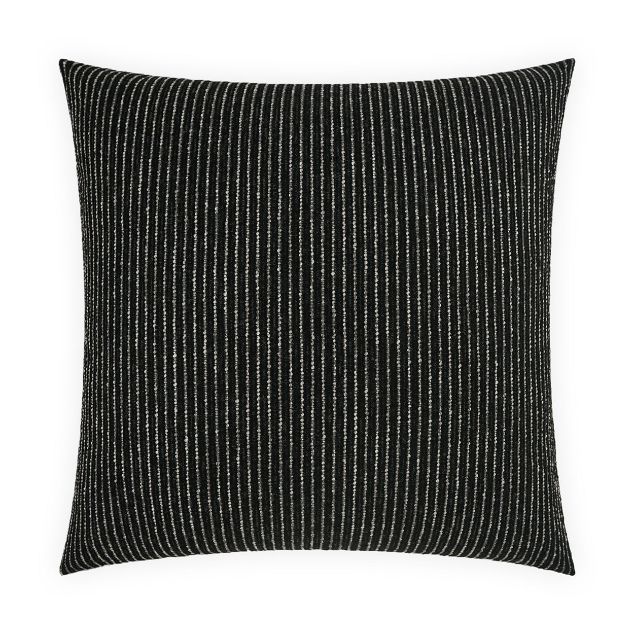 D.V. KAP HOME   22" x 22" Outdoor Burson Pillow - Onyx Stripes, Beach, Global    - OD-526-O-2222