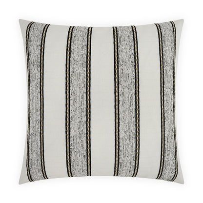 D.V. KAP HOME   22" x 22" Outdoor Gilner Pillow - Stone Stripes, Farmhouse, Beach    - OD-531-S-2222