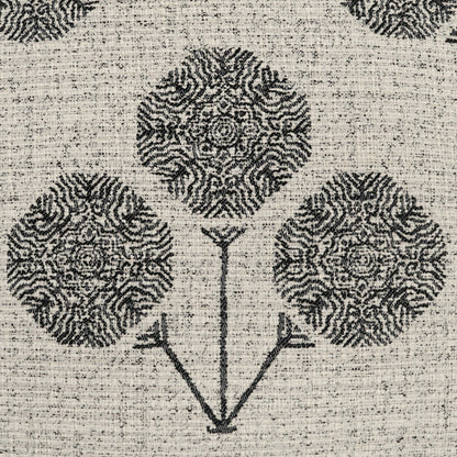 D.V. KAP HOME   22" x 22" Outdoor Soonsa Pillow - Ebony Floral    - OD-535-E-2222