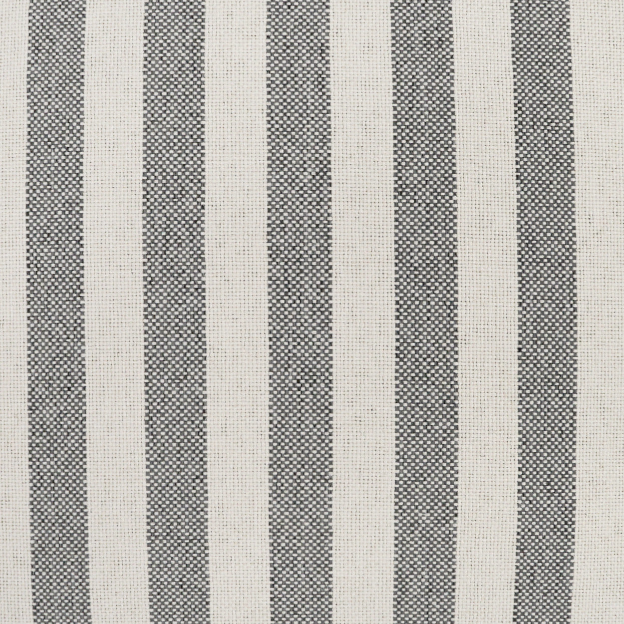 D.V. KAP HOME   22" x 22" Outdoor Seaport Pillow - Grey Stripes, Farmhouse, Beach    - OD-542-G-2222