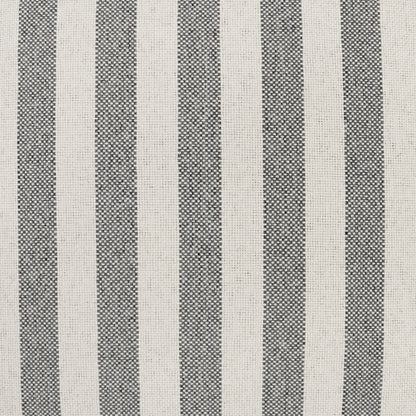 D.V. KAP HOME   22" x 22" Outdoor Seaport Pillow - Grey Stripes, Farmhouse, Beach    - OD-542-G-2222