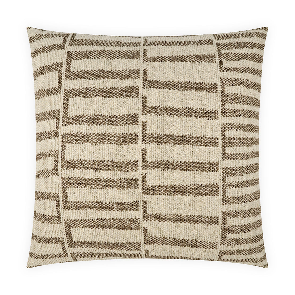 D.V. KAP HOME   22"x22" Outdoor Sotis Pillow - Bark Global, Beach    - OD-550-B-2222