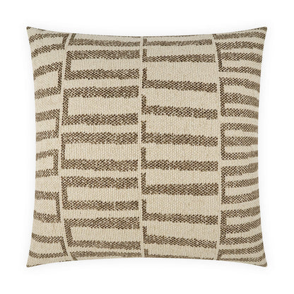 D.V. KAP HOME   22"x22" Outdoor Sotis Pillow - Bark Global, Beach    - OD-550-B-2222