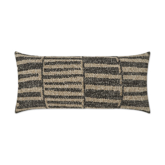 D.V. KAP HOME   12"x24" Outdoor Sotis Lumbar Pillow - Quarry Global, Beach    - OD-551-Q-1224