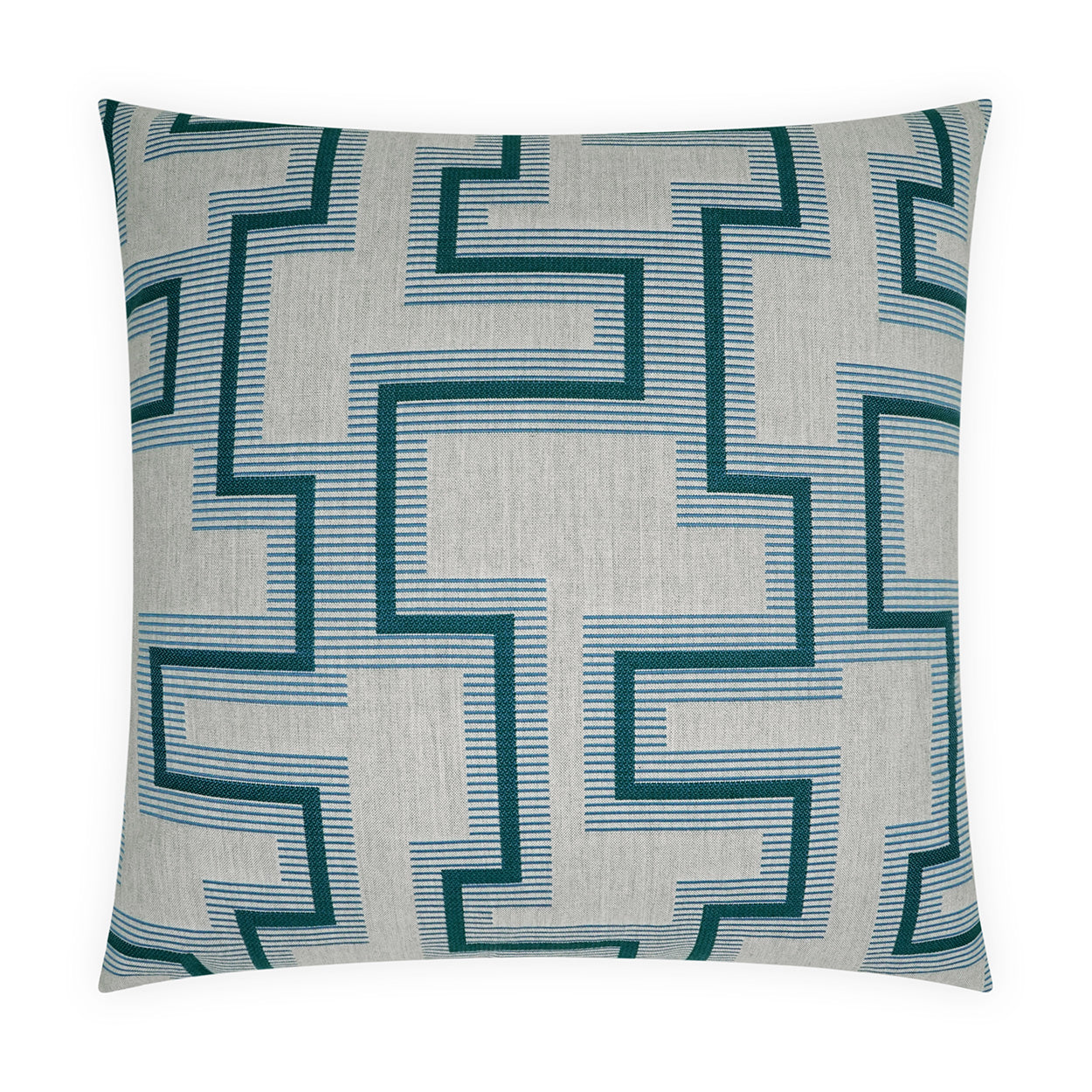 D.V. KAP HOME   22" x 22" Outdoor Milos Pillow Geometric, Modern    - OD-561-2222