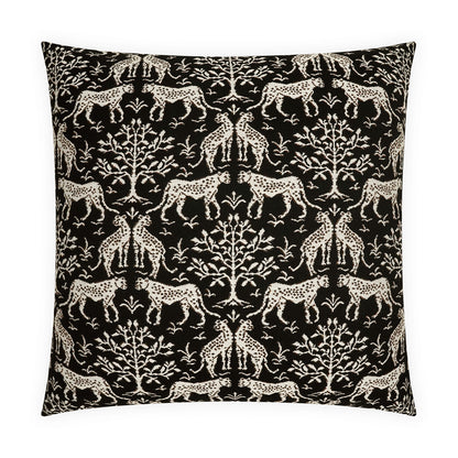 D.V. KAP HOME   22" x 22" Outdoor Jungle Walk Pillow Animal, Novelty    - OD-562-2222